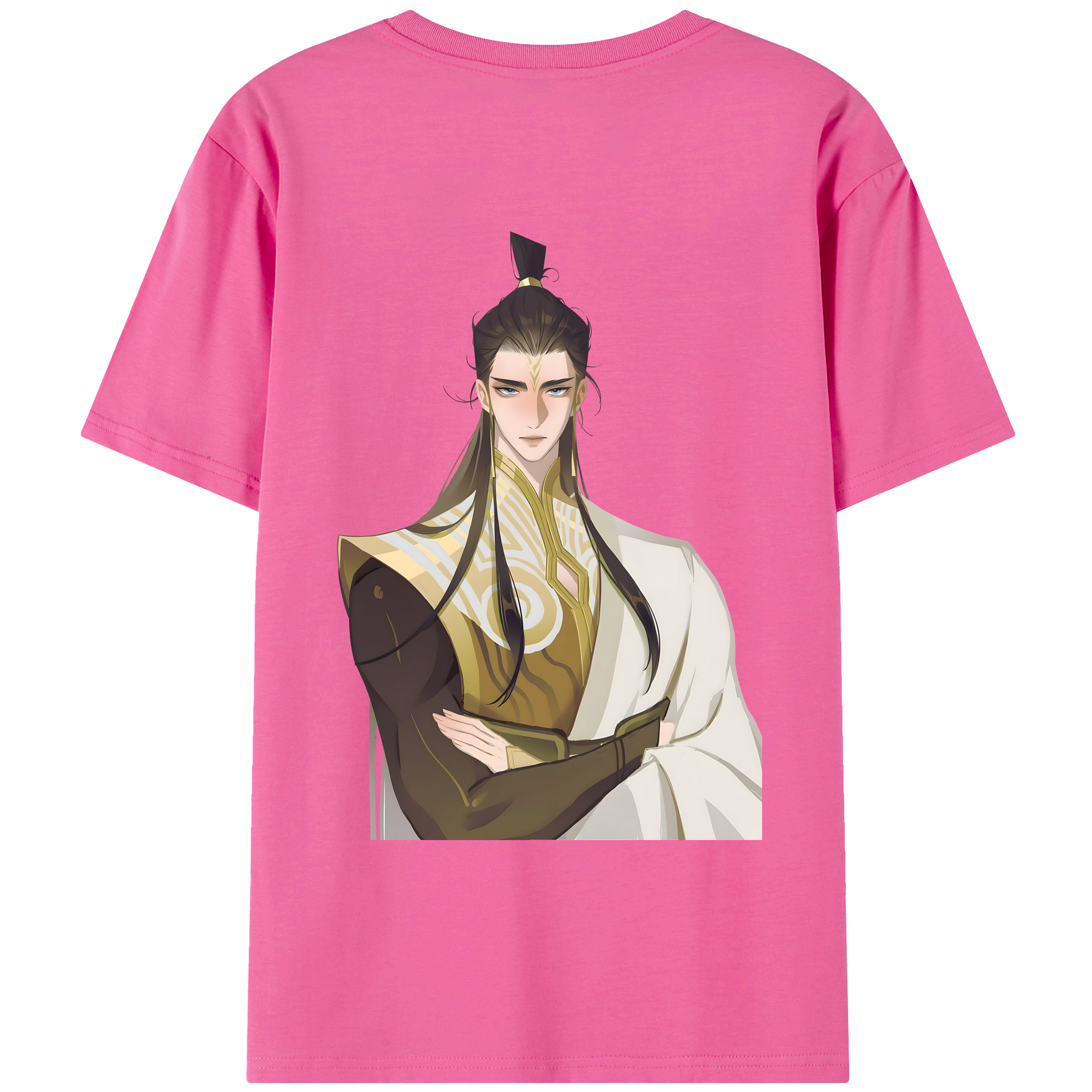 （画像用） Ne Zha 2 ナタ 魔童の大暴れ レディース半袖Tシャツ(バックプリント)